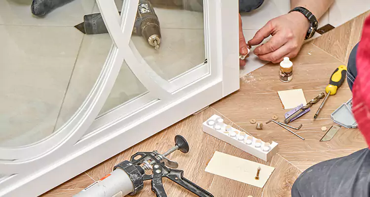 Interior Patio Door Casing Repair in Port Orange, FL
